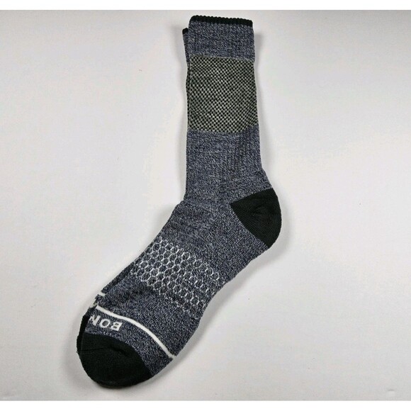 Bombas Merino Wool Blend Midweight Crew Socks Size L (Men's 9.5-13, Wo 11-13) - Picture 1 of 2